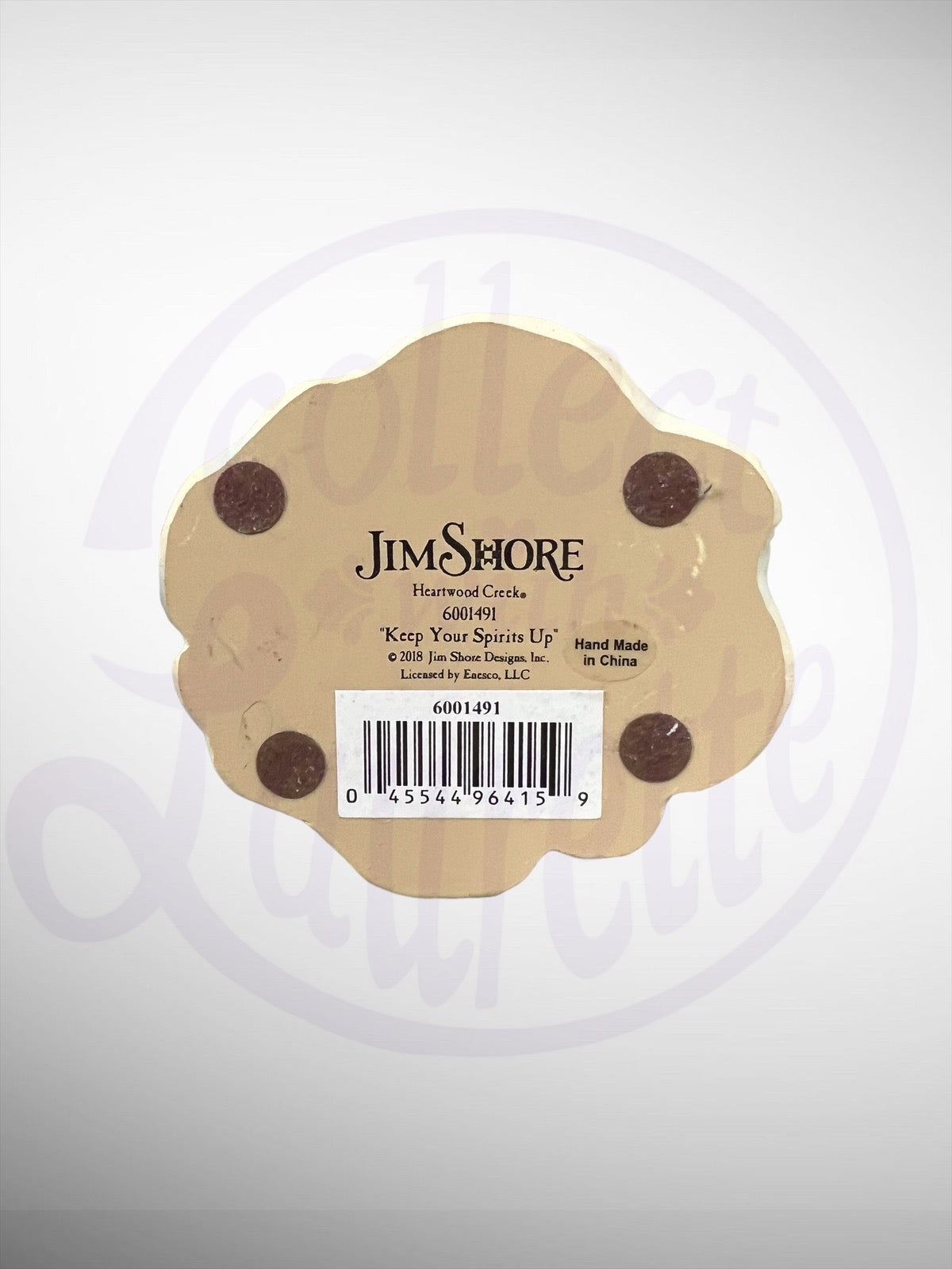 Jim Shore Heartwood Creek - Keep Your Spirits Up Small Snowman Figurine (No Box)